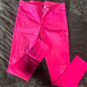 Vibrant Pink Women's Jeans